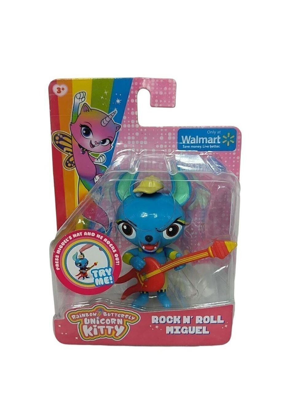 Rainbow Butterfly Unicorn Kitty Miguel Rock N Roll Figure